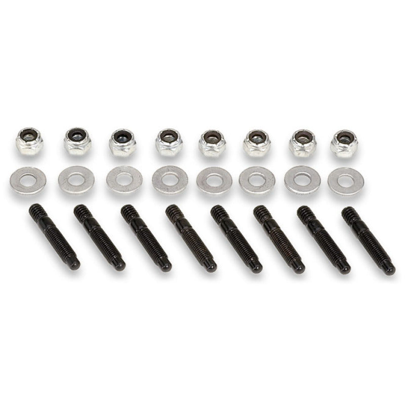 Moroso Bullet Nose Valve Cover Stud Kit - 1-1/2" x 1/4"-20 - Includes Locking Nuts & Washers - 8 Pack