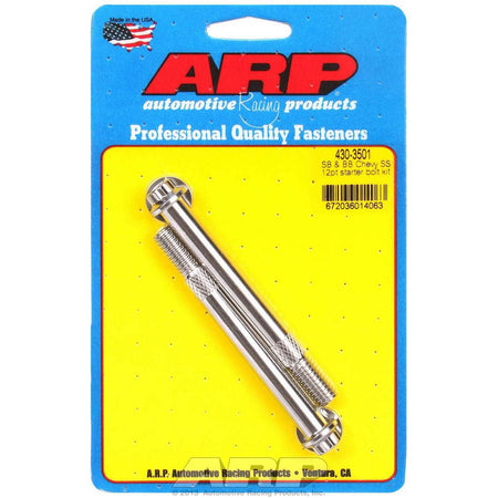 ARP Starter Bolt Kit - SB Chevy w/ Stock Starter - 12 Pt. Heads