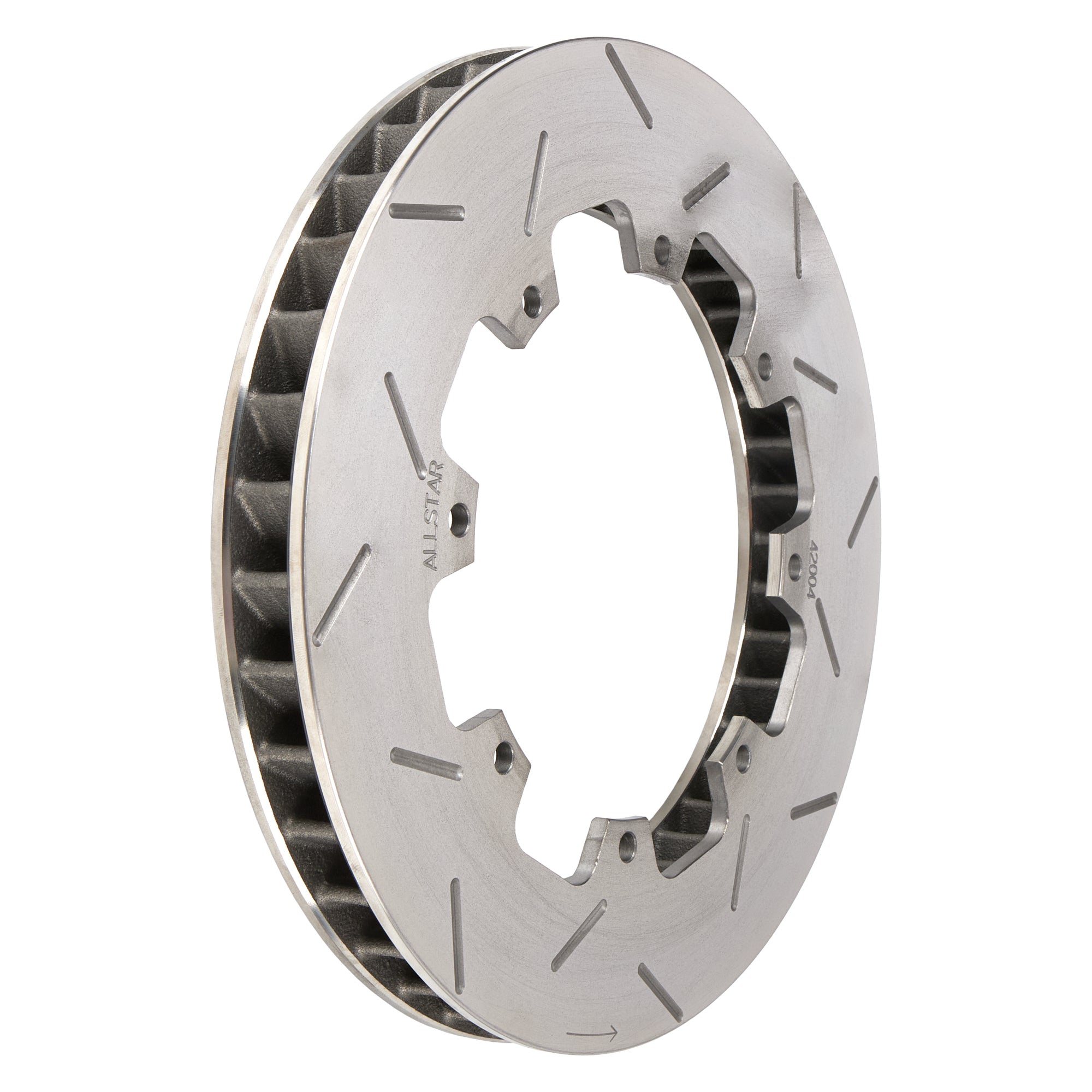Allstar Performance 40 Vane Brake Rotor - LH - 11.75" x 1.25" - 8 Bolt - 11.2 lbs.