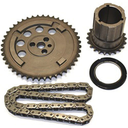 Cloyes Race Billet Z-Racing Single Roller Timing Chain Set - 3 Keyway Adjustable - Thrust Bearing - LS7 - GM LS-Series