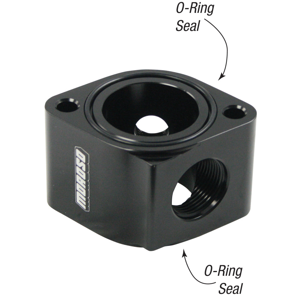 Moroso Filler Neck Housing - Billet Aluminum
