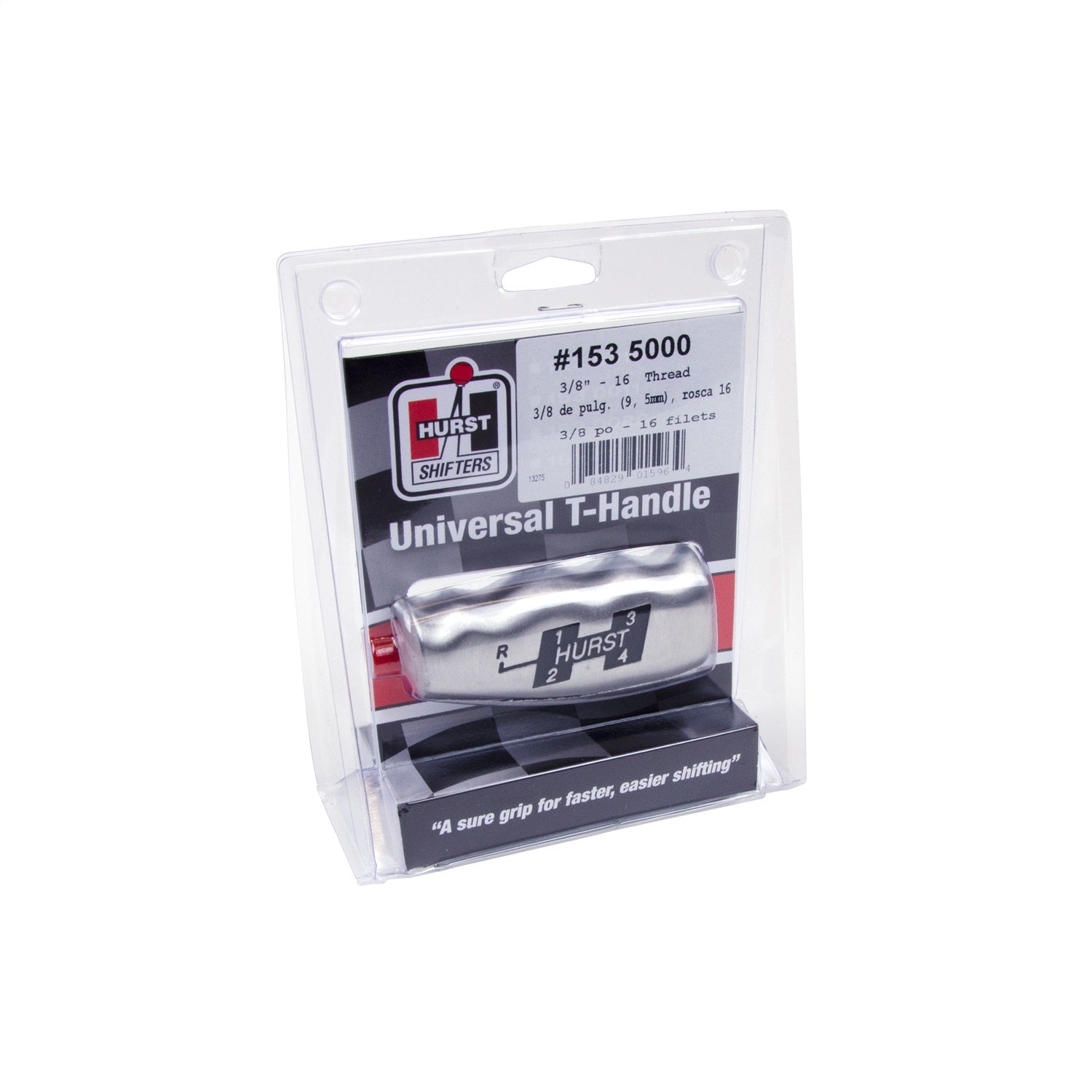 Hurst Logo T-Handle - 4-Speed Pattern - 3/8-16 Threads