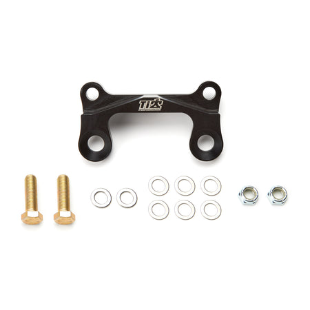 Ti22 Heavy-Duty Front Bolt-On Brake Caliper Bracket - 10 in Rotor - Black - 3-1/4 in Lug Mount Calipers