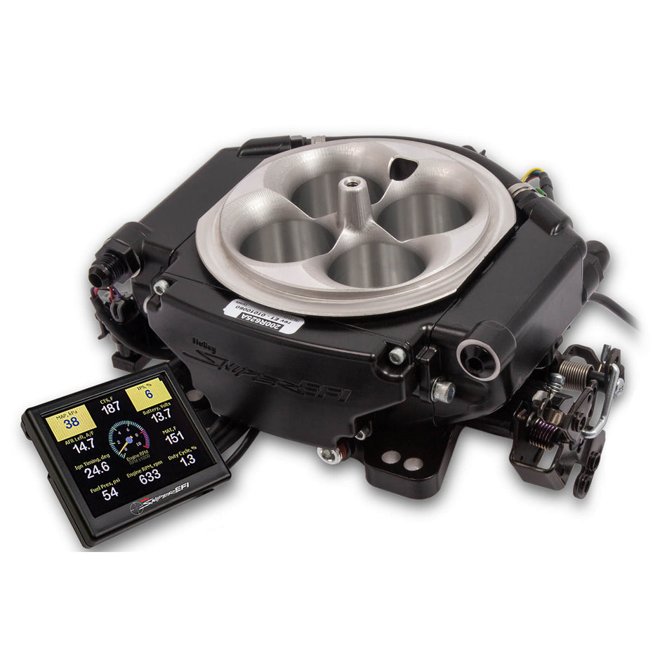 Holley Sniper EFI Sniper EFI XFlow Throttle Body Fuel Injection - Square Bore - Black 550-541