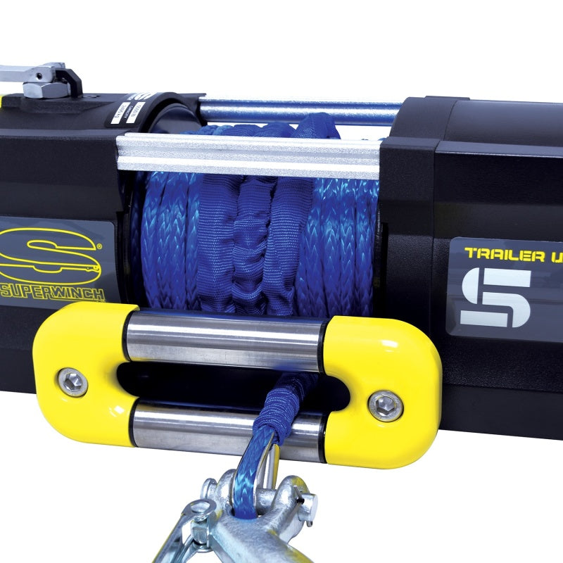 Superwinch S5500 Winch - 5500 lb. Capacity - Roller Fairlead - 30 Ft. Remote - 1/4" x 60 Ft. Nylon Rope - 12V