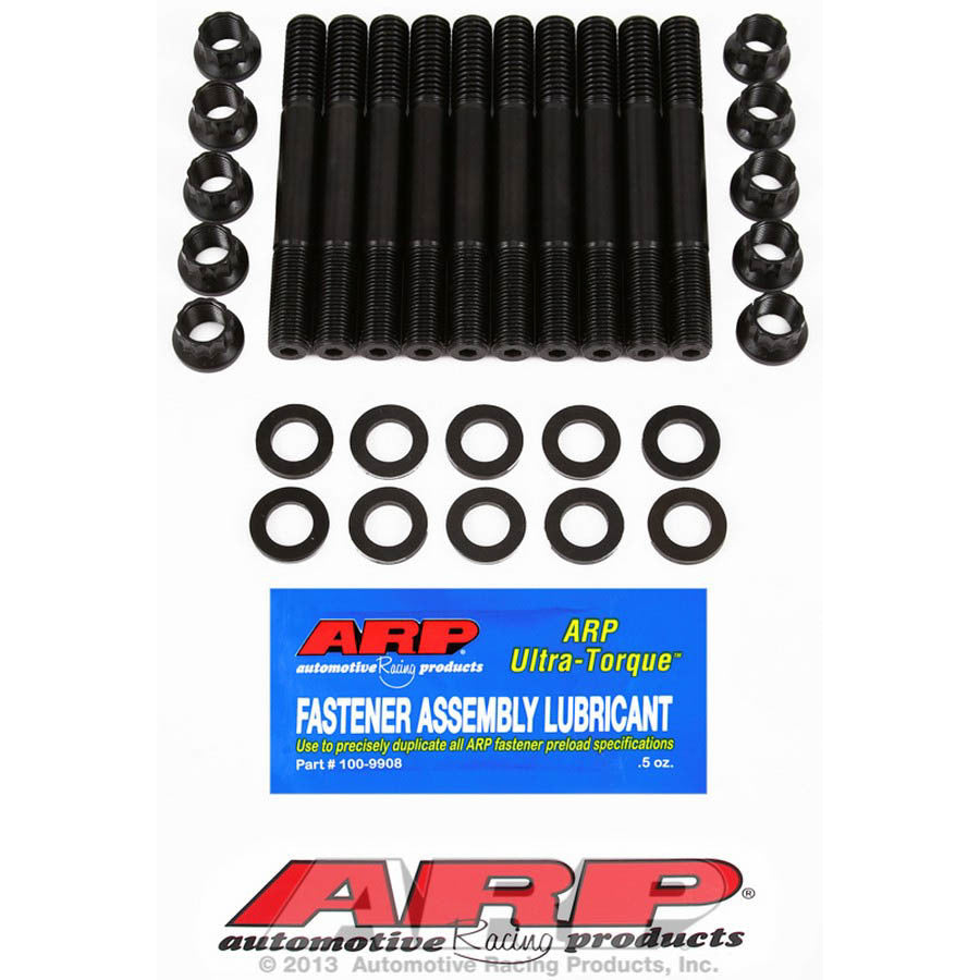 ARP Main Stud Kit - 12 Point Nuts - 2-Bolt Mains - Chromoly - Black Oxide - Small Block Mopar / B / RB-Series