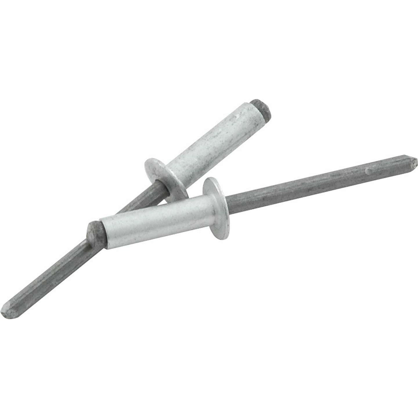 Allstar Performance 3/8 in Head Rivet - 3/16 in Mandrel - 3/8-1/2 in Grip Range - Set of 250