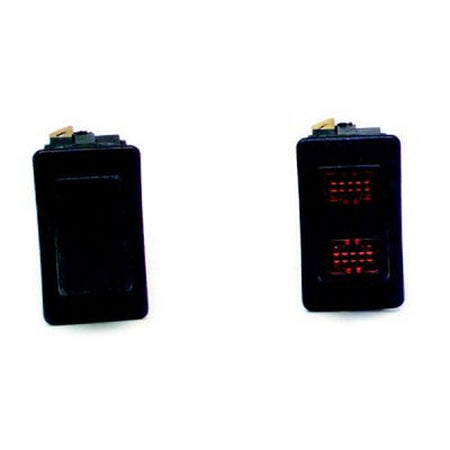 Painless Performance Black Rocker Switch w/o Lights