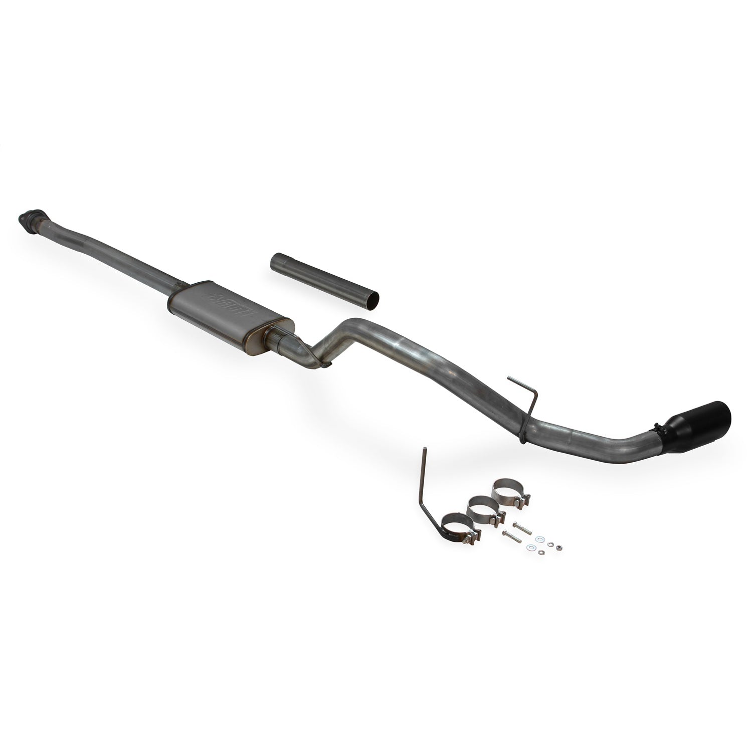 Flowmaster FlowFx Exhaust System - Cat-Back - 3" Diameter - Single Side Exit - 4-1/2" Black Ceramic Tip - Stainless