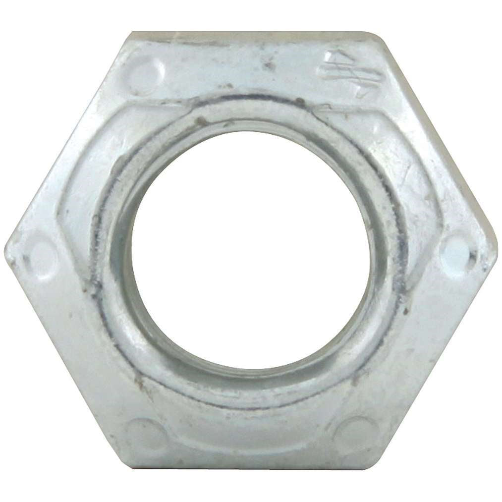 Allstar Performance Fine Thread Mechanical Lock Hex Nut, 5/16"-24 (10 Pack)