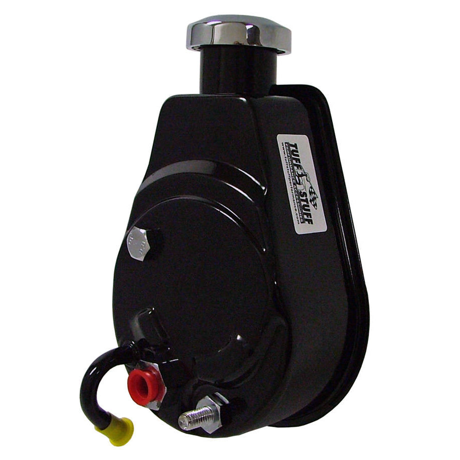 Tuff-Stuff Saginaw Power Steering Pump - 3 gpm - 1200 psi - Black Powder Coat - Universal