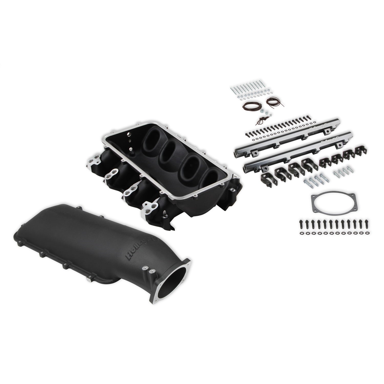 Holley EFI LS3 Low-Ram Intake Manifold - 105 mm Throttle Body Flange