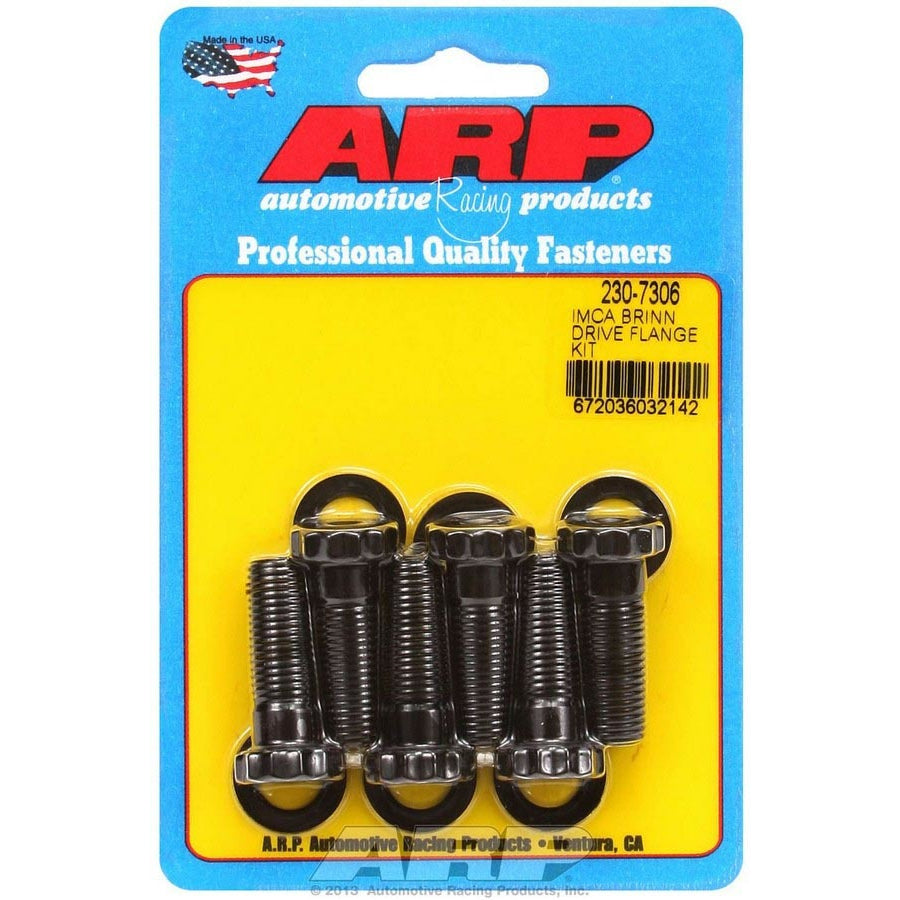 ARP Universal IMCA Brinn Drive Flange Kit (6 Bolts) - 1.25" Length - 12-Point - 7/16"-20 Thread
