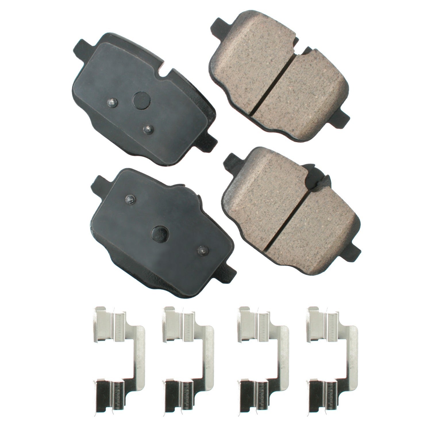 Akebono Brakes Euro Rear Brake Pads - BMW 5-Series 2011-19 (Set of 4)