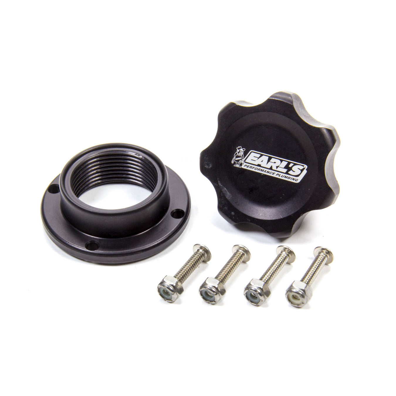 Earl's Billet Fill Cap-Aluminum Bolt Bung
