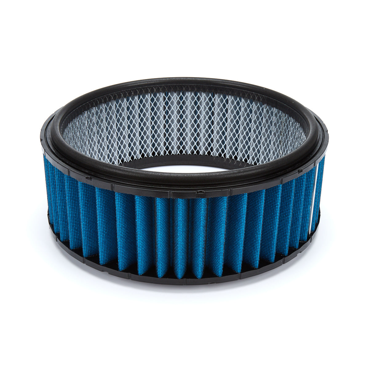Walker Classic Profile Round Air Filter Element - 14 in Diameter - 5 in Tall - Dry - Synthetic - Blue
