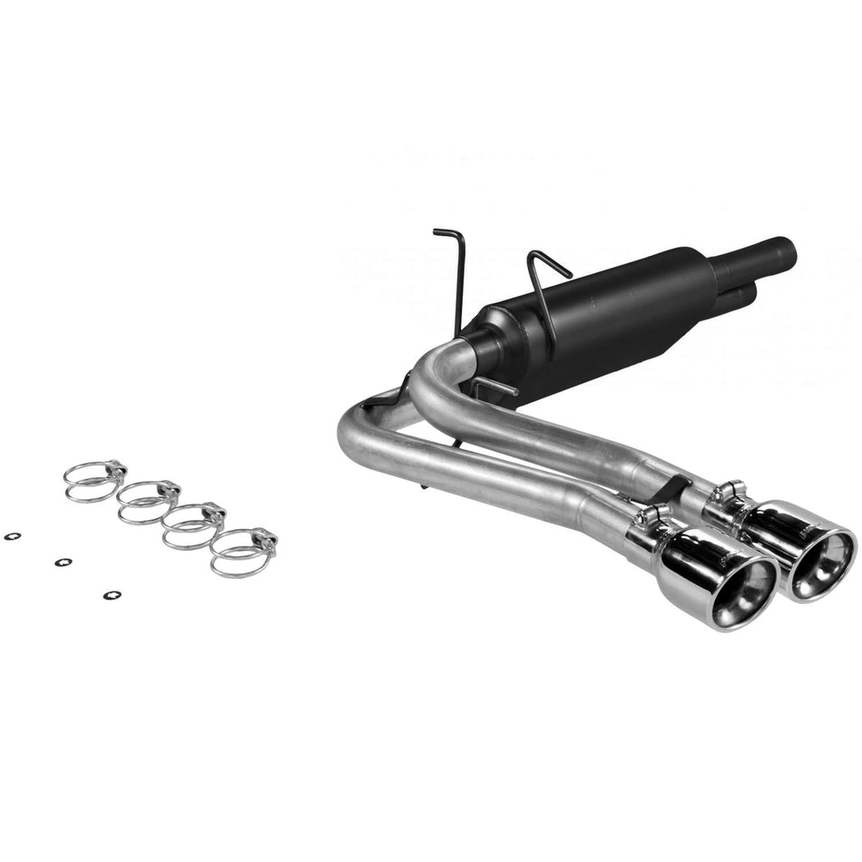 Flowmaster American Thunder Muscle Truck Single Exhaust System - 1999-2004 Ford Lightning 5.4L Supercharged