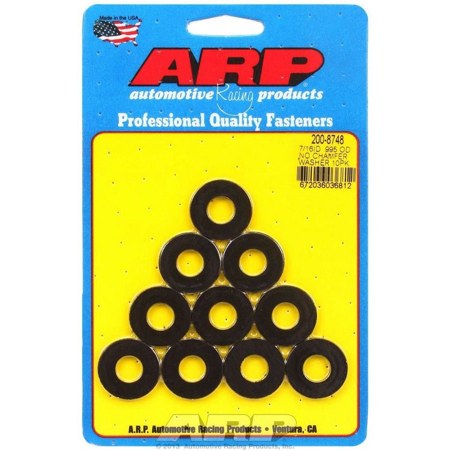 ARP Special Purpose Flat Washer Chamfered 7/16" ID 0.995" OD - 0.120" Thick
