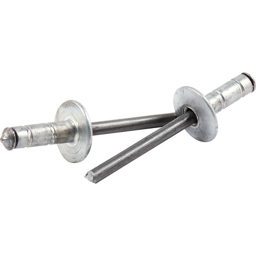 Allstar Performance 1/2 in Head Rivet - 3/16 in Mandrel - 1/16-3/8 in Grip Range - Set of 250