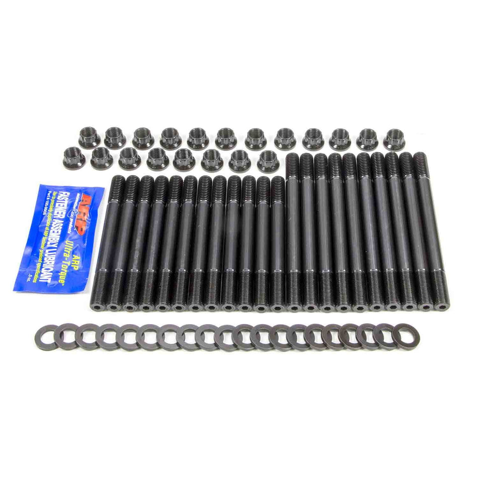 ARP Cylinder Head Stud Kit - 12 Point Nuts - Chromoly - Black Oxide - SVO - Small Block Ford 254-4307