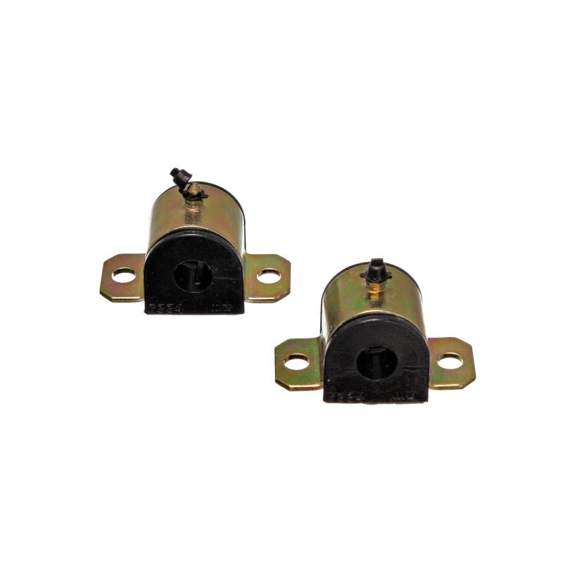 Energy Suspension Hyper-Flex Front Sway Bar Bushing - Greasable - 11/16 in Bar - Bracket - Black - GM F-Body/X-Body 1967-74