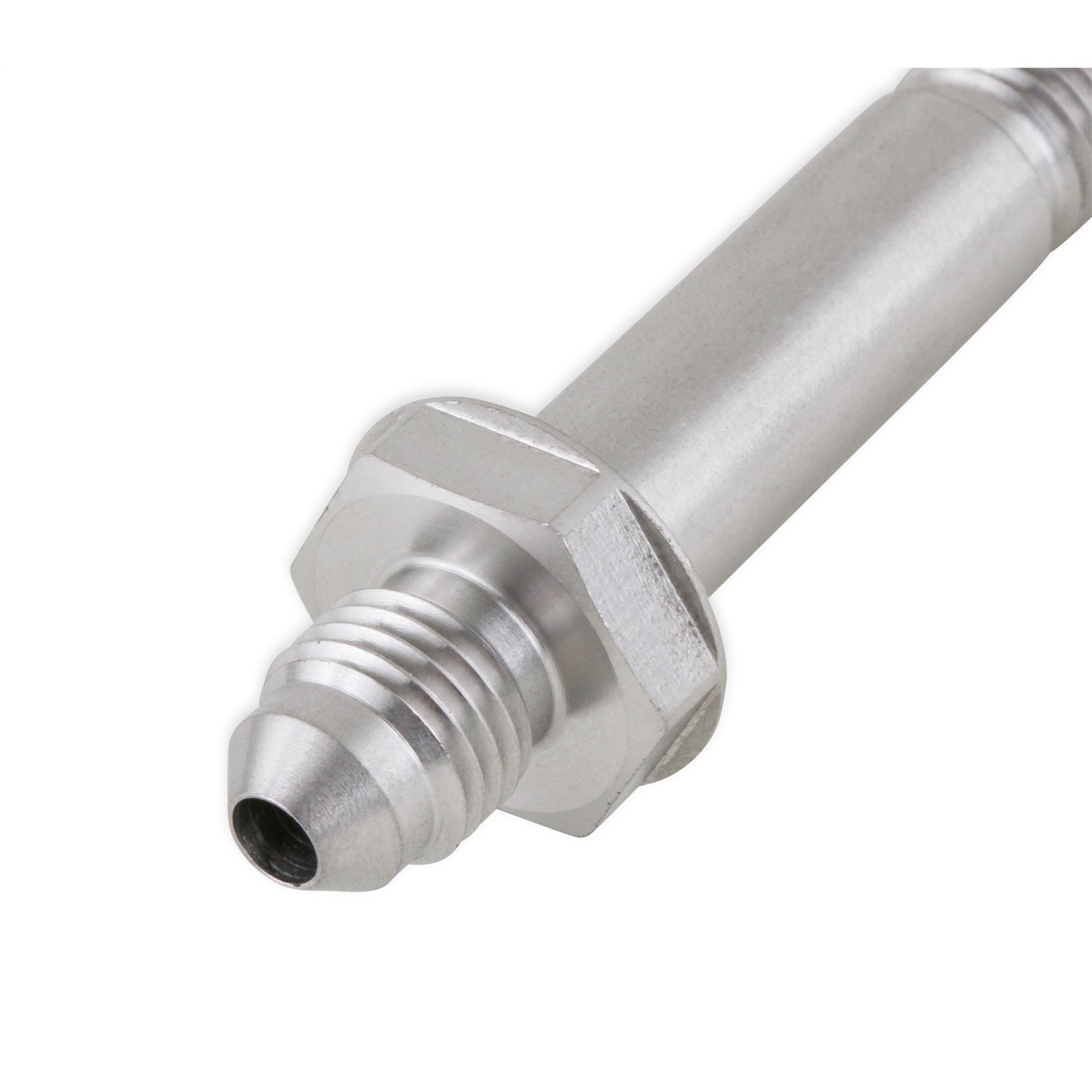 Earl's Bulkhead - Straight - 3 AN Male to 3 AN Male Bulkhead - Stainless - Natural