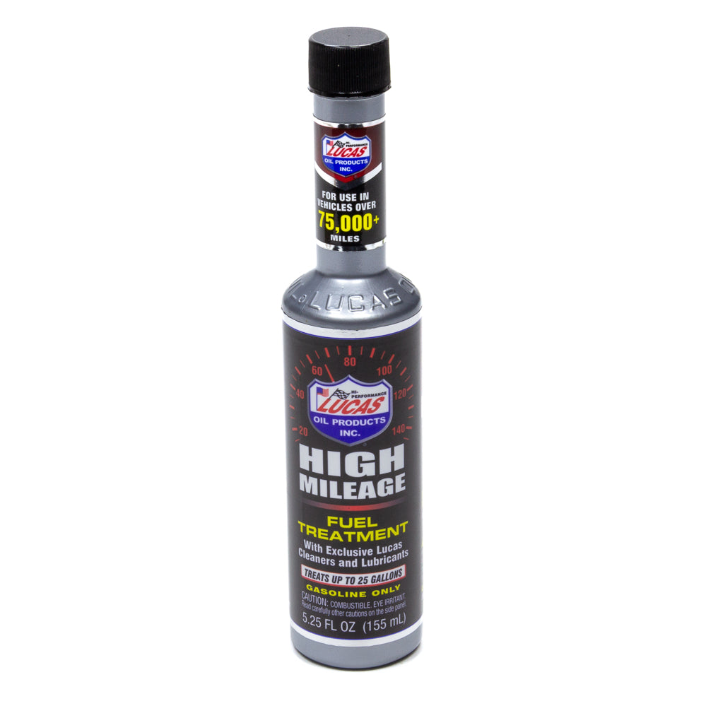 Lucas High Mileage Fuel Treatment 5.25 oz.