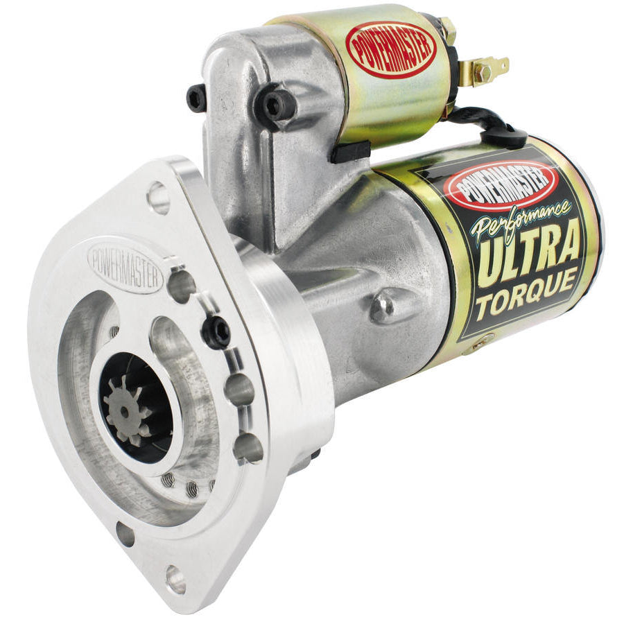 Powermaster Ultra Torque Stater - SB Ford 289, 302, 351C, 351W - 3 or 4 Speed Manual Transmission - (3/8" Offset)