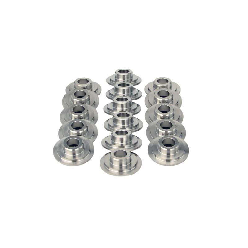 COMP Cams Titanium Valve Spring Retainers - 10 Degree - 1.177" / 0.868" / 0.635" OD Steps - Set of 16