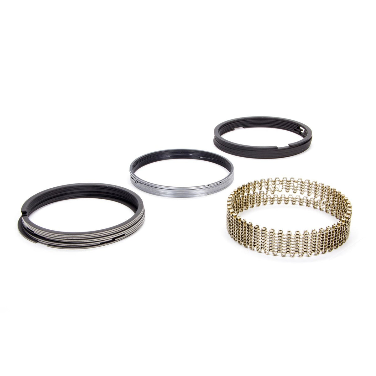 Hastings Tough Guy Racing File-Fit Piston Ring Set - Bore Size: 4.000" Top Ring: 5/64", Second Ring: 5/64", Oil Ring: 3/16"