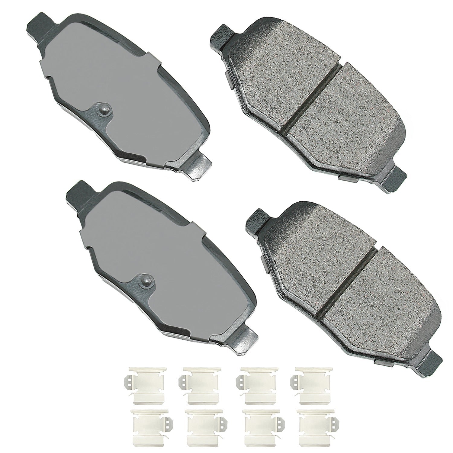Akebono Brakes ProACT Rear Brake Pads - Ford Midsize SUV 2011-19 (Set of 4)