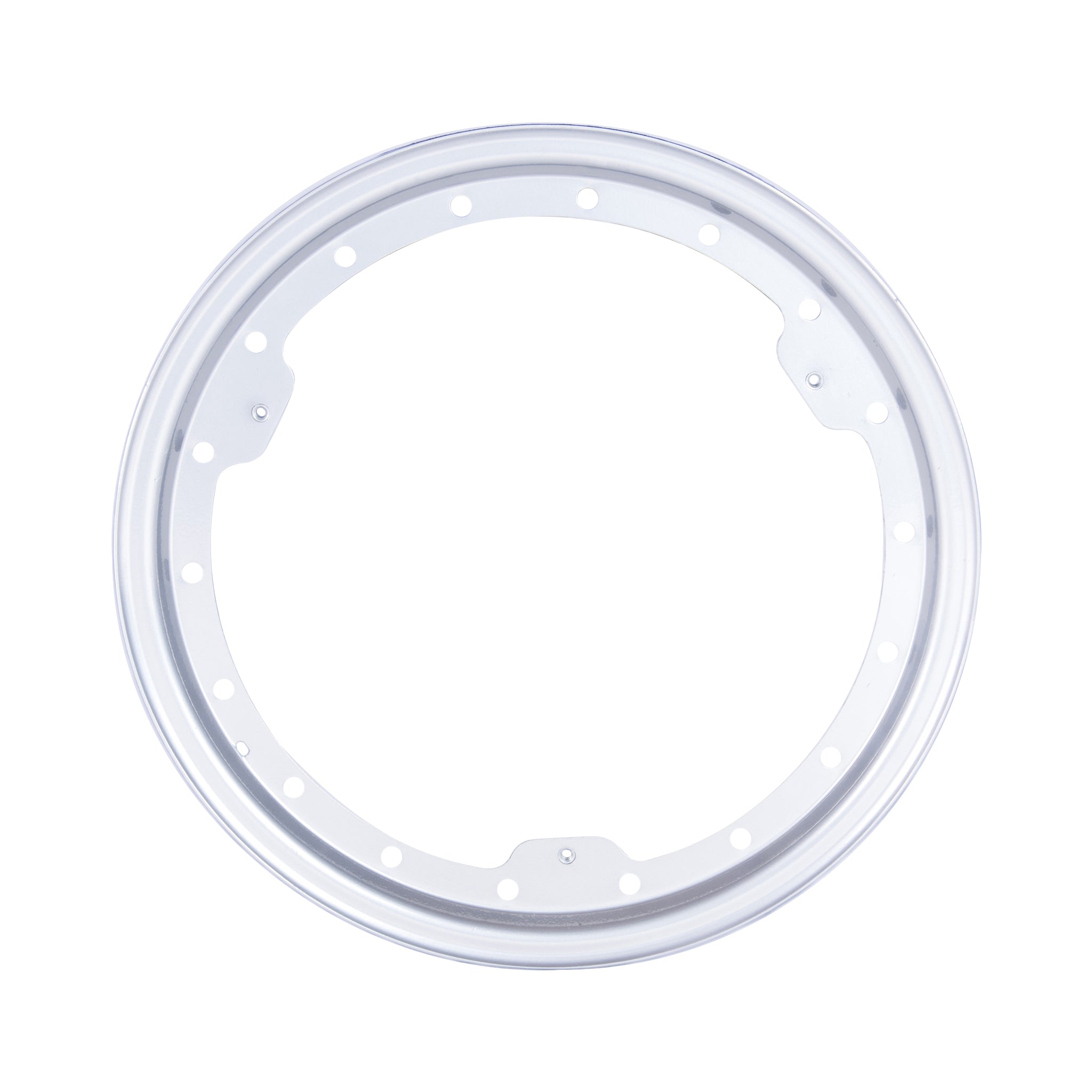 Basset Beadlock Ring - Silver Powder Coat