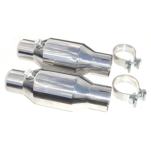 Pypes High Flow Mini-Cat Kit Catalytic Converter - 2-1/2 in Inlet