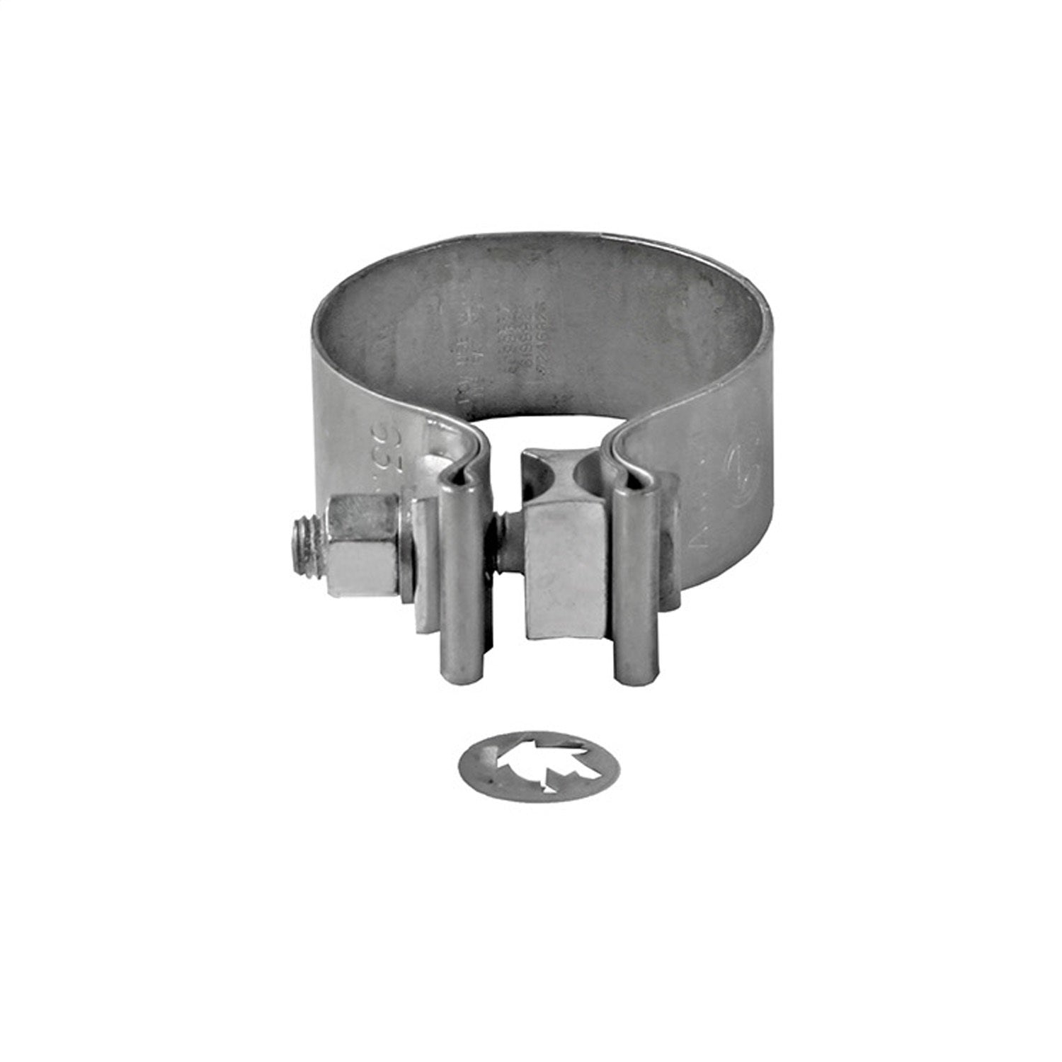 Flowmaster American Thunder Muffler Delete Kit - 2-1/2" Diameter - Stainless - 3" Chrome Tip - Jeep V6