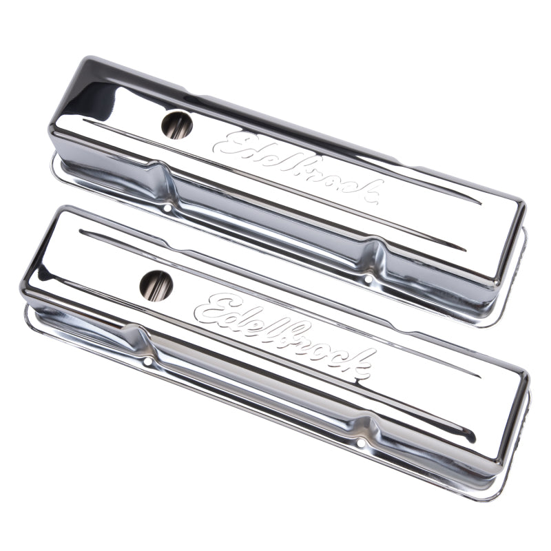 Edelbrock Signature Series Tall Valve Cover - Baffled