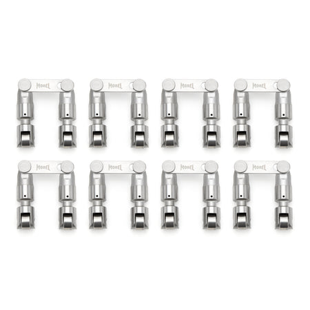 Morel Mechanical Roller Lifter - 0.842 in OD - Link Bar - GM LS-Series (Set of 16)