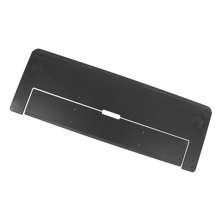 Dee Zee Bolt-On Tailgate Board - OEM Bolt Mount - 1/2 in Thick - 2-Piece - Black - GM Fullsize Truck 2019-22