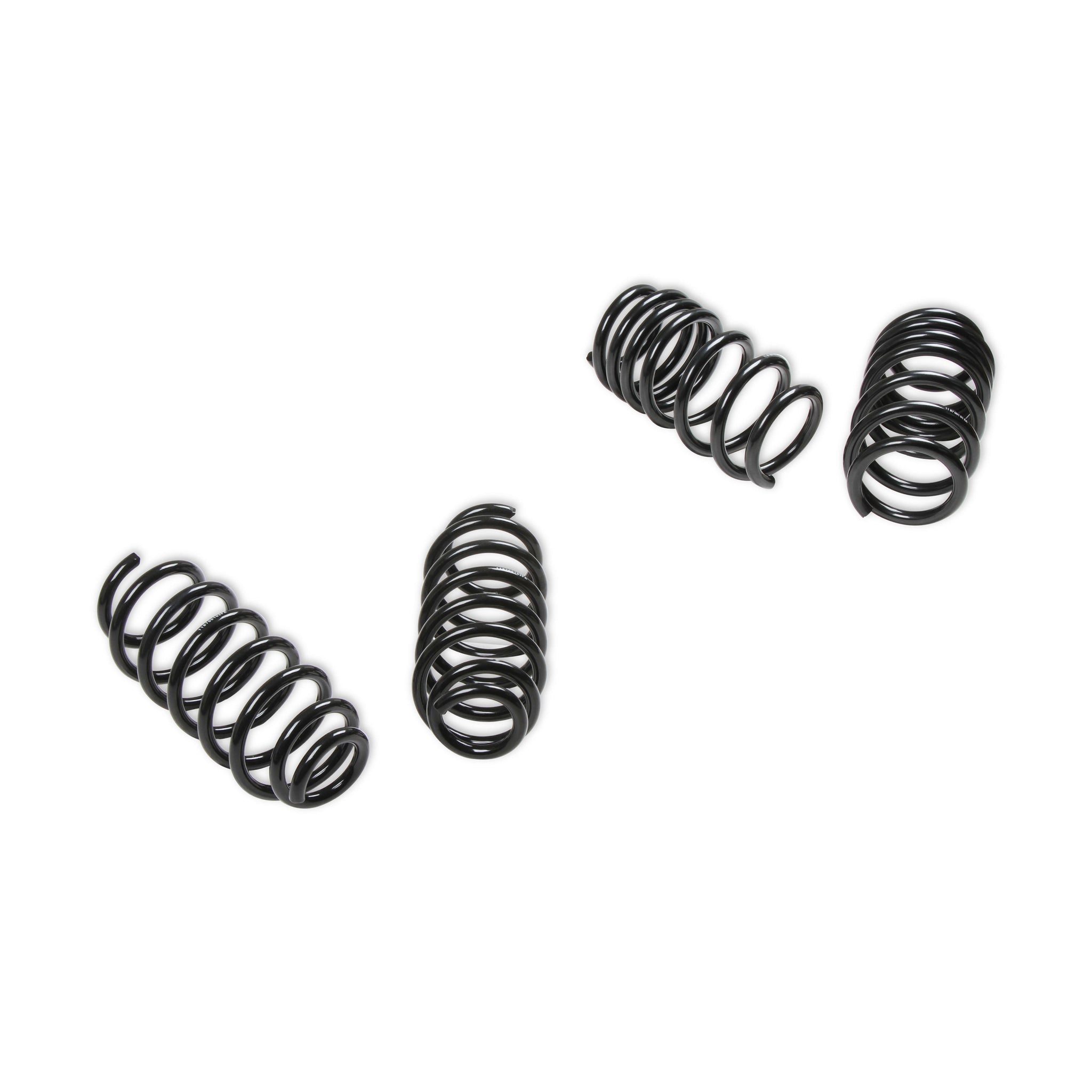 Rekudo Suspension Spring Kit - Front/Rear - 1 in Lowering - 4 Coil Springs - Black - Tesla Model 3 2018-20