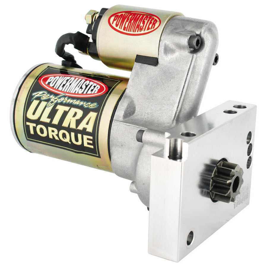 Powermaster Ultra Torque Starter - 4.4:1 Gear Reduction - 139 Tooth Flywheel - Straight Bolt - Chevy V8