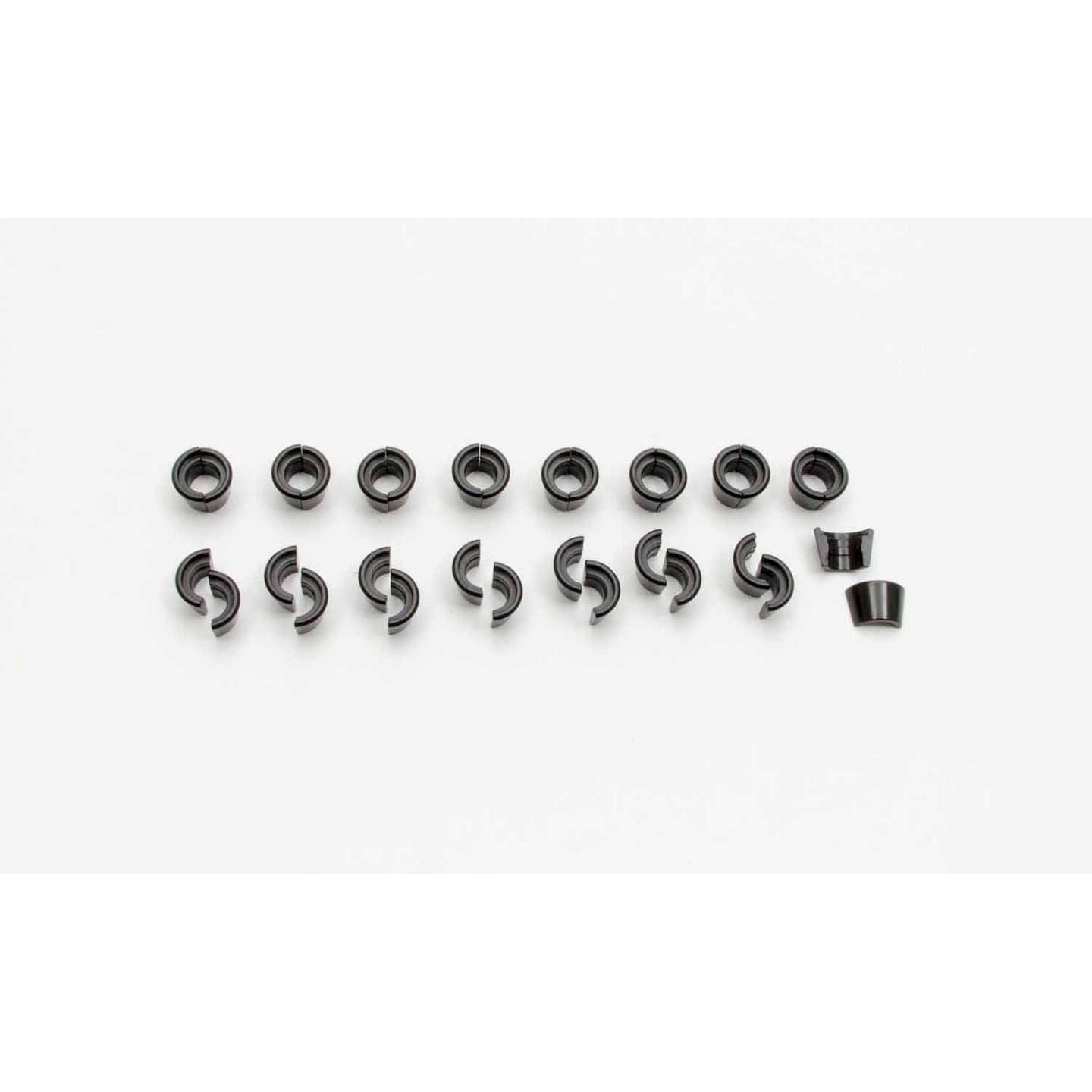 Manley 10 Degree Valve Lock - 5/16 in Valve Stem - 0.050 in More Height - Black Oxide - Set of 32