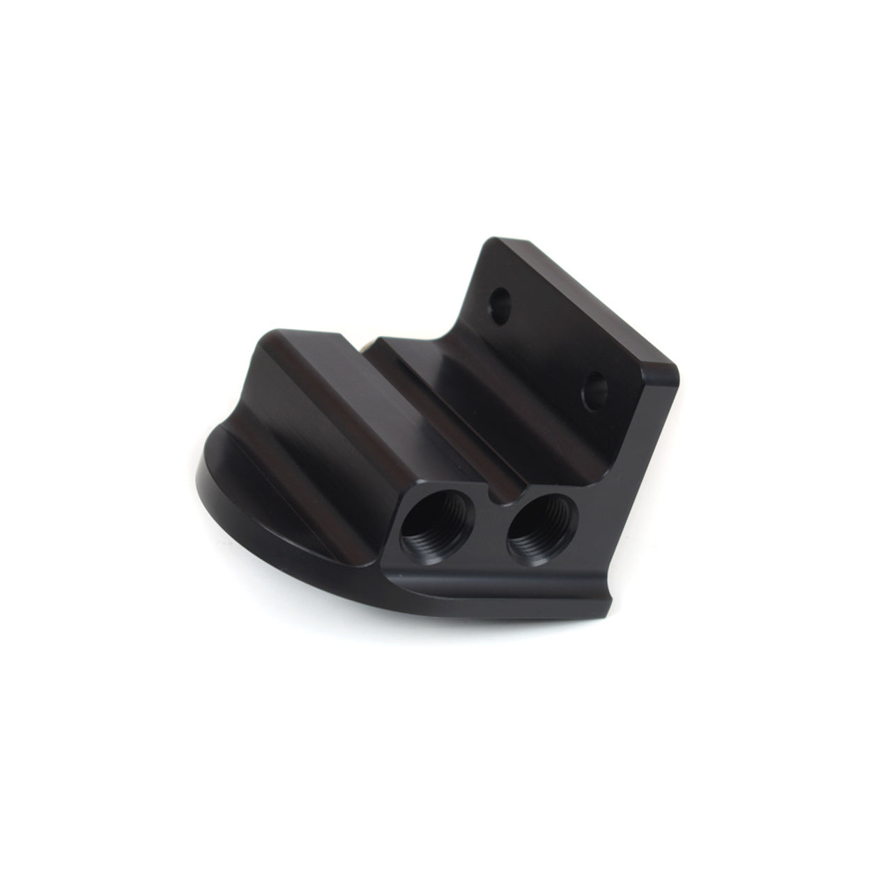 Canton Billet Aluminum Remote Oil Filter Mount - Accepts Chevy Type Spin-On Filters - 13/16"-16 Thread