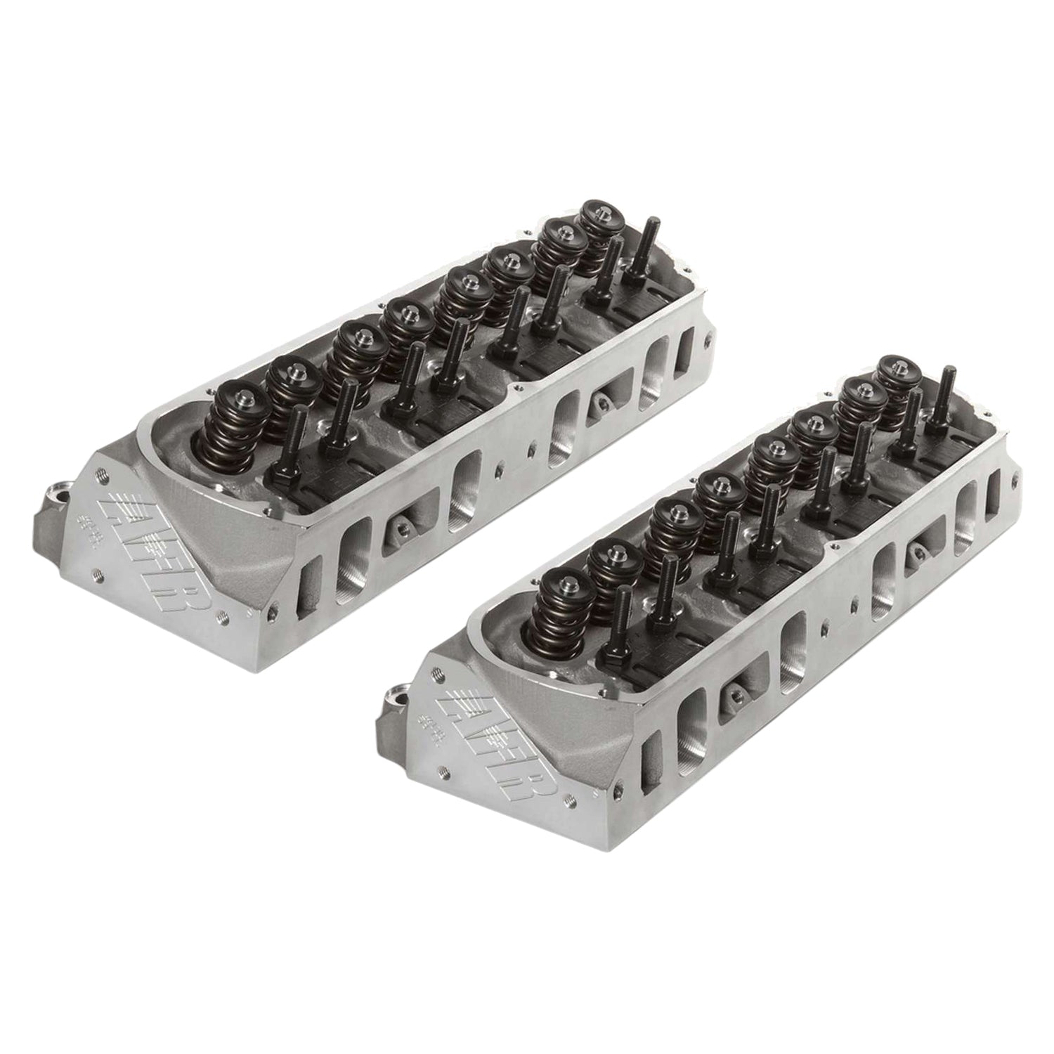 AFR 220cc Renegade Ford Aluminum Outlaw Race Cylinder Heads - SB Ford - 58cc Chambers - Stud Mount - Assembled