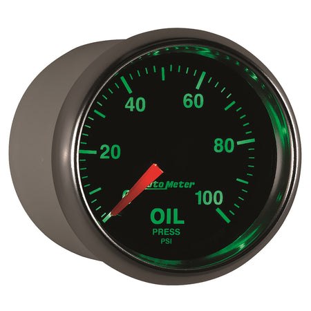 Auto Meter GS Mechanical Oil Pressure Gauge - 2-1/16"