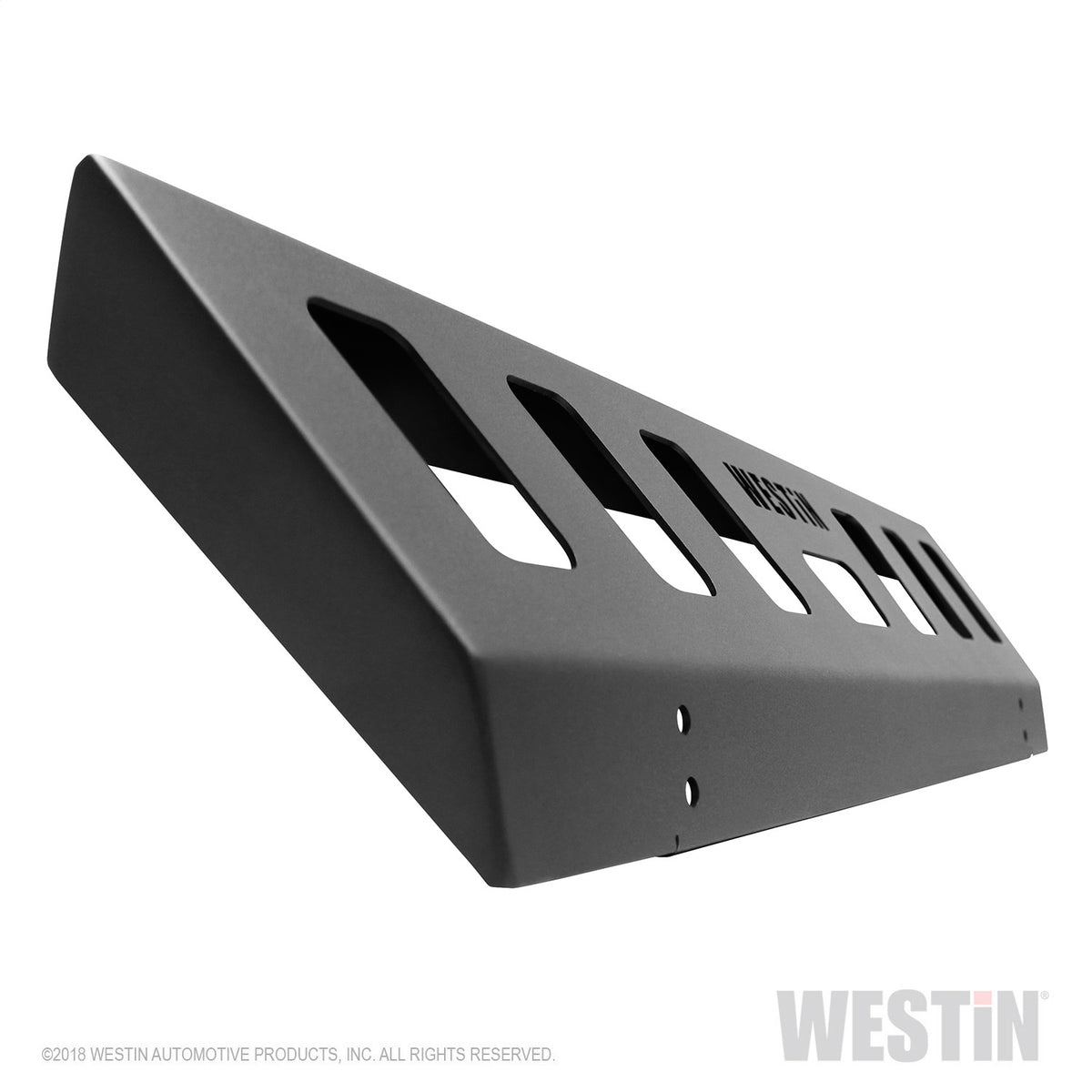 Westin WJ2 Front Bumper Skid Plate - Steel - Black Powder Coat - Jeep Wrangler JL 2018