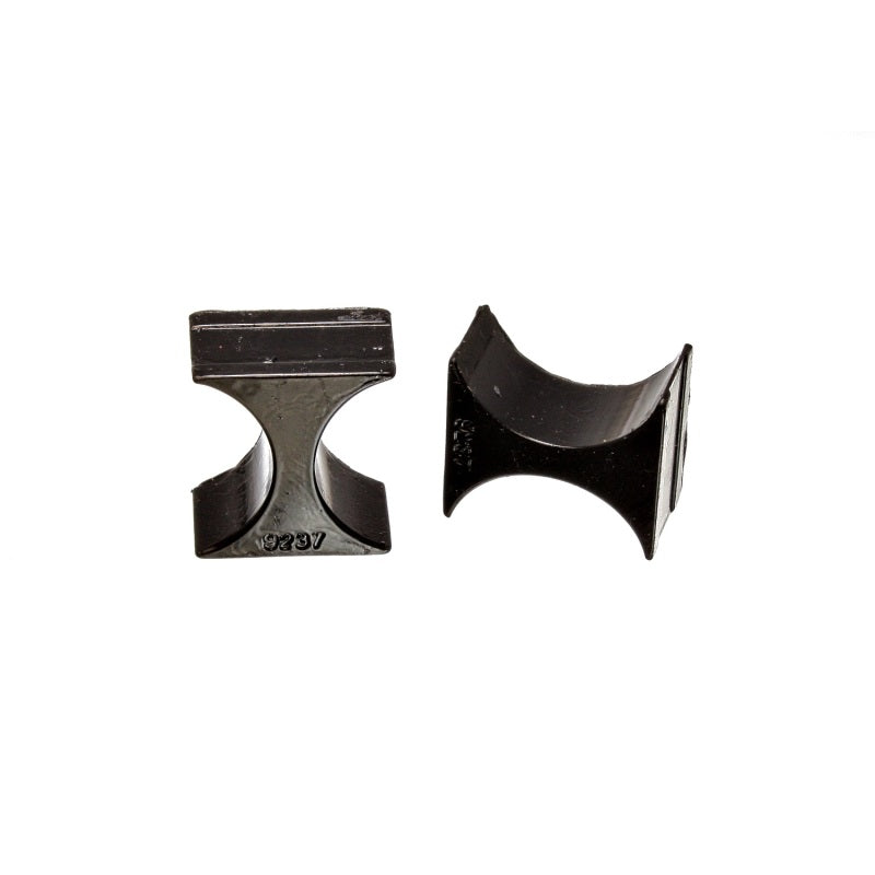 Energy Suspension Hyper-Flex Shock Reservoir Isolator - Polyurethane - Black - 2" OD Tubes - (Pair)