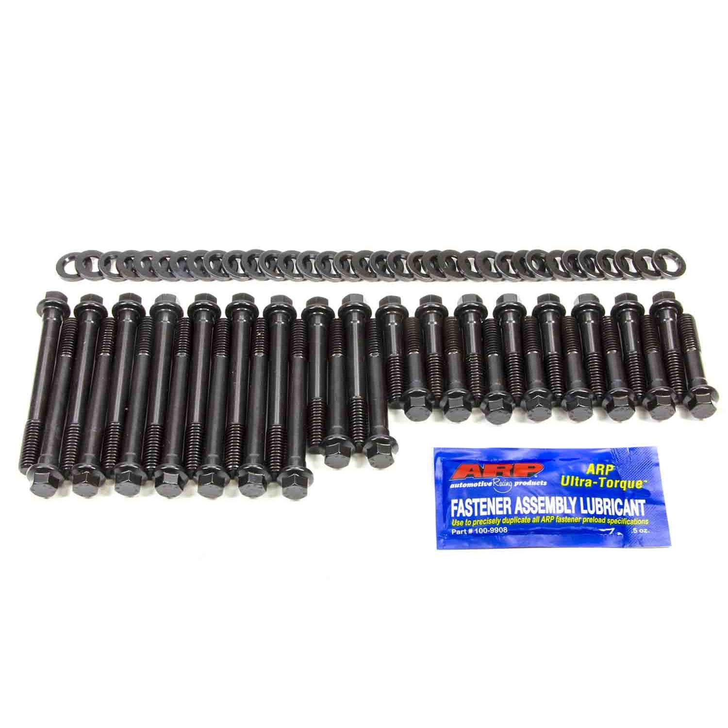 ARP Hi-Performance Series Head Bolt Kit - SB Chevy - Brodix -12 - 18° -10X - Hex Heads