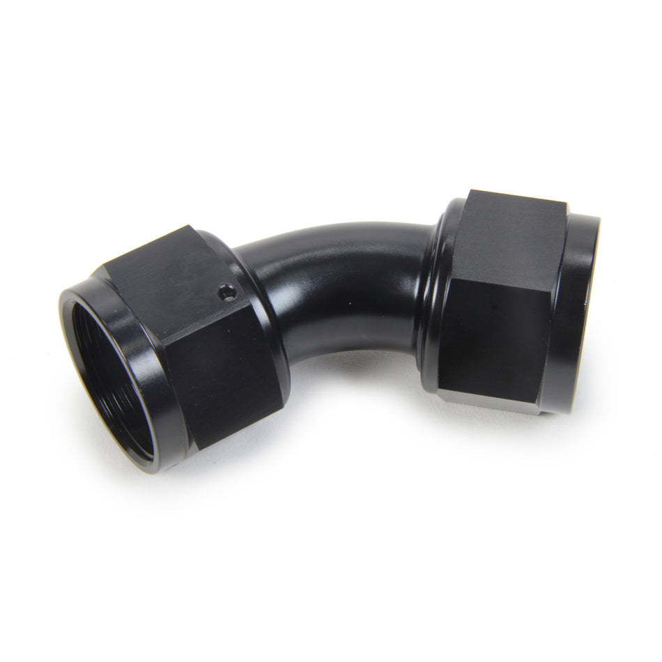 Triple X Race Co. Adapter Fitting 45 Degree 16 AN Female to 16 AN Female Swivel - Aluminum