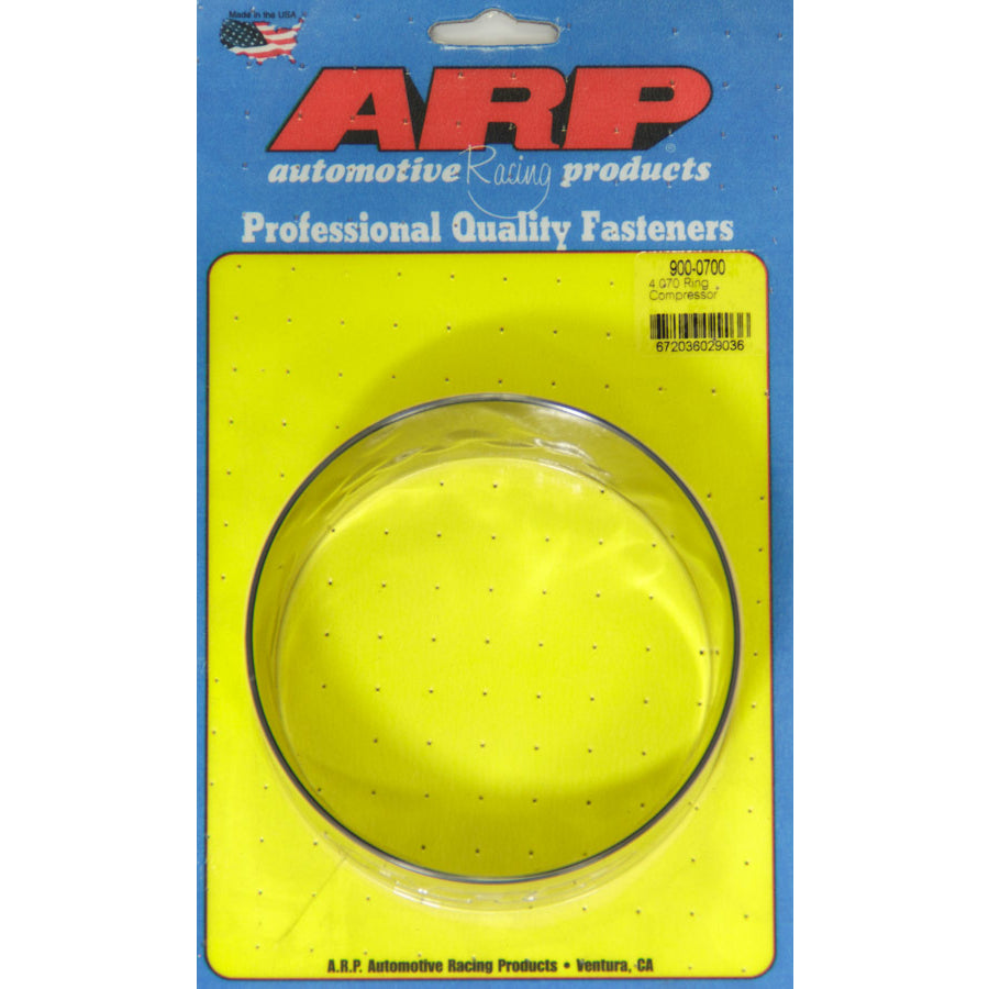 ARP 4.070" Bore Piston Ring Compressor Tapered Billet Aluminum Black Anodize - Each