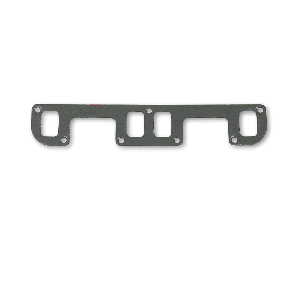 Hooker Super Competition Exhaust Header / Manifold Gasket - 1.950 x 1.260 in Rectangle Port - Steel Core Laminate - Small Block Buick - Pair