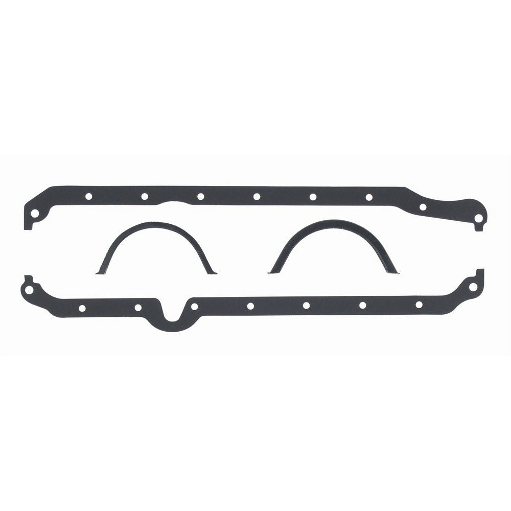 Mr. Gasket Oil Pan Gasket Set - 1-Piece - Cellulose, Nitrile Composition - Chevy 1986-99 - 5.0, 5.7L